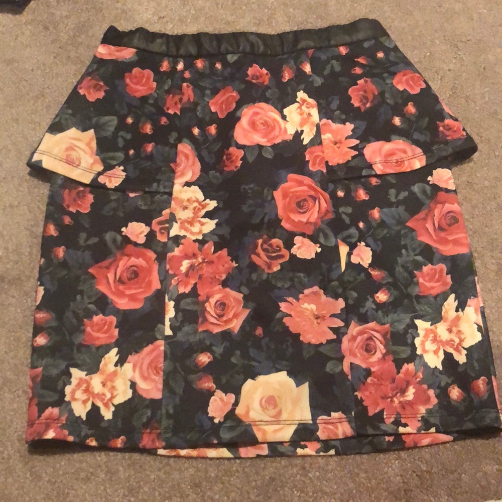 skirt peplum